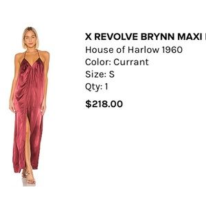 House of Harlow 1960 maxi dress